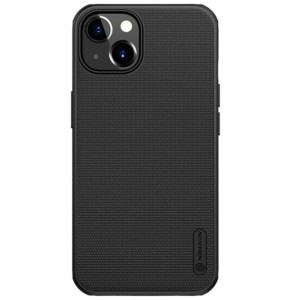 Funda de goma Frosted de Nillkin para iPhone 13 Negro