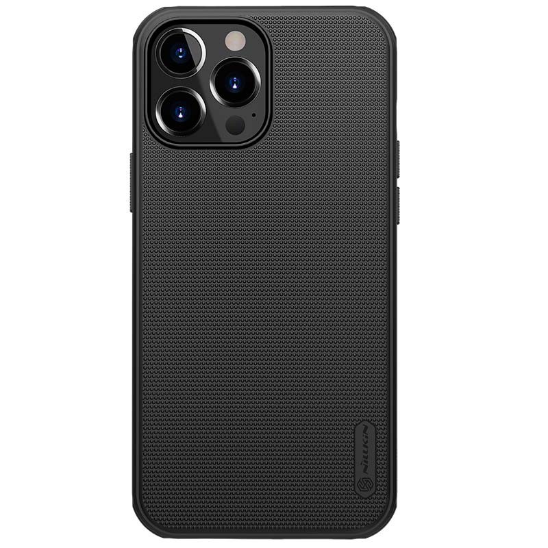 Coque en caoutchouc Frosted Nillkin pour iPhone 13 Pro Max Noir - Ítem