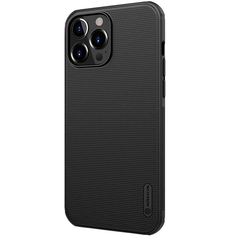 Funda de goma Frosted de Nillkin para iPhone 13 Pro Max Negro - Ítem1