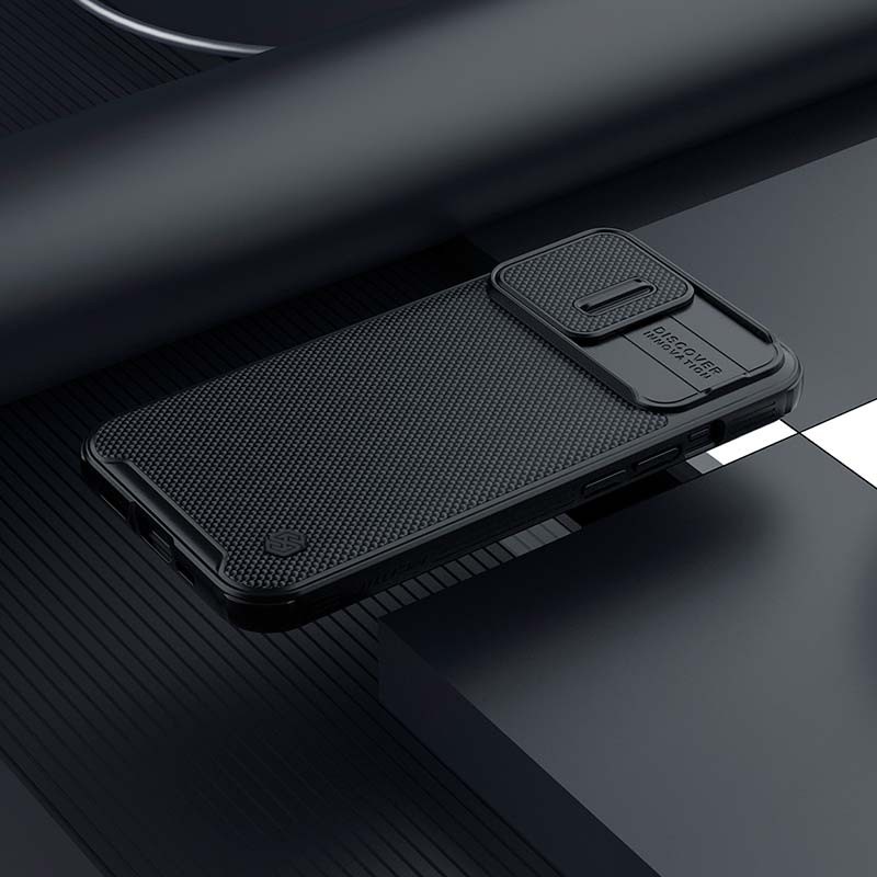 Funda de nylon Magnetic Textured de Nillkin para iPhone 13 Pro - Ítem5