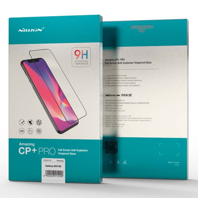 Protector de ecrã de vidro temperado 3D CP+ Pro de Nillkin para Samsung Galaxy A33 5G - Item4