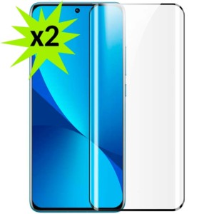 Pack x2 Xiaomi 12 / 12X Nillkin Impact Resistant Curved Screen Protector