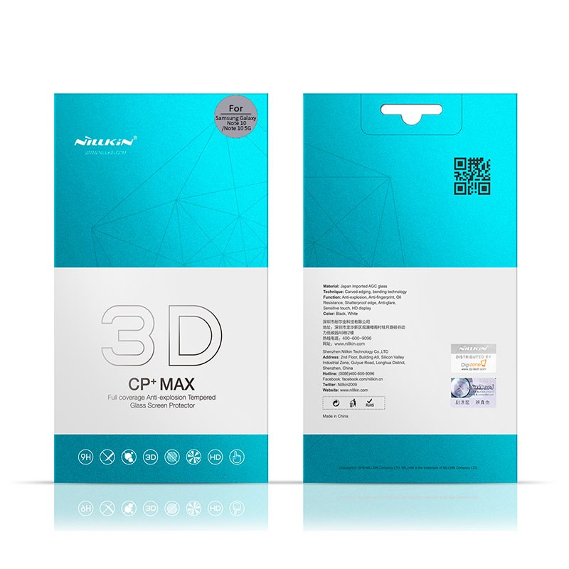 Protector de pantalla de cristal templado 3D CP+ Max de Nillkin para Samsung Galaxy Note 10 - Ítem5
