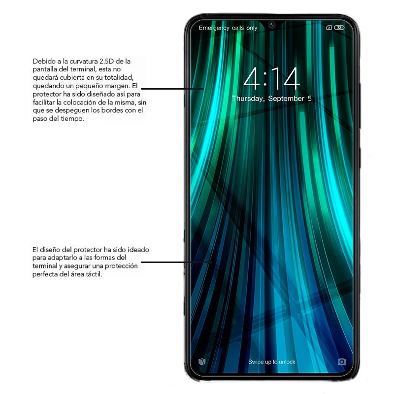 Buy Xiaomi Redmi Note 8 Pro H Tempered Glass Screen Protector Powerplanetonline