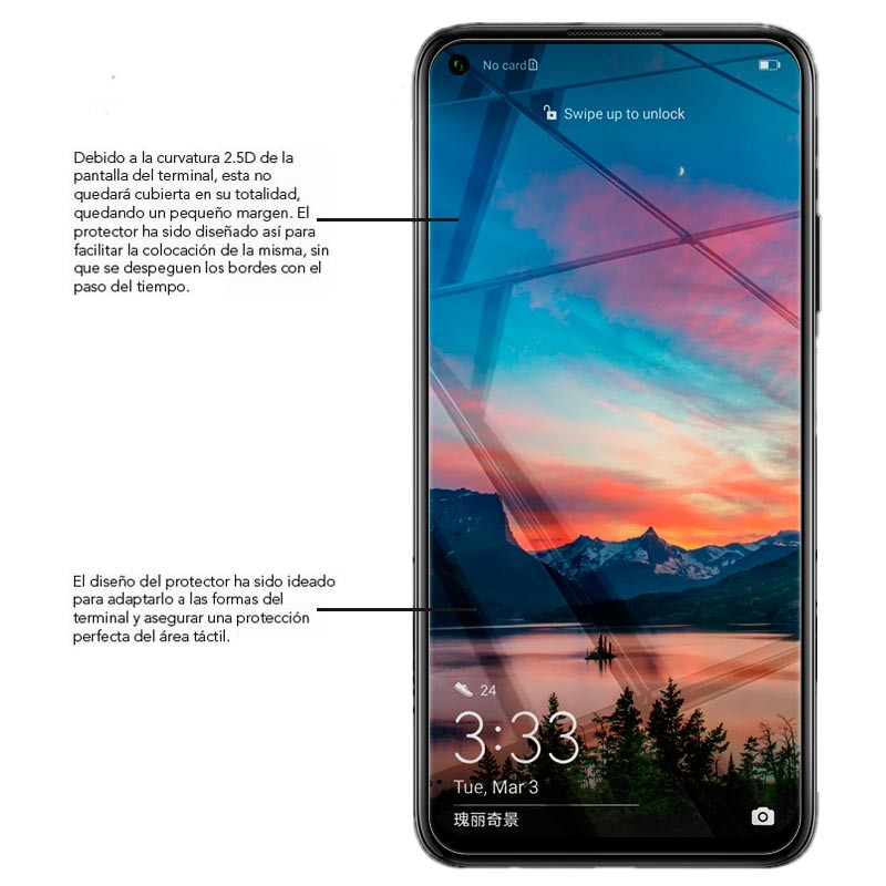 Protector de cristal templado H+ Pro de Nillkin para Huawei P40 Lite - Ítem3