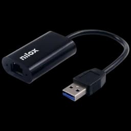 Adaptador de rede Nilox USB 3.0 para Gigabit Ethernet RJ45
