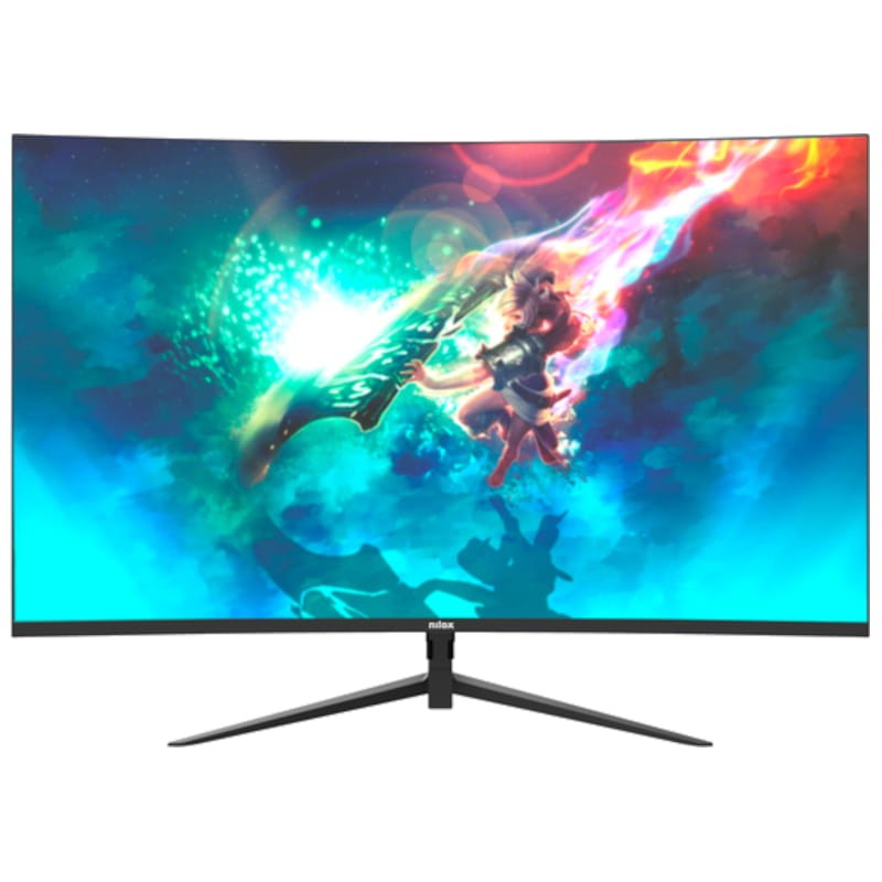 Nilox NXM24CRV01 23.8 FullHD VA Curva 165Hz FreeSync Negro - Monitor Gaming - Ítem