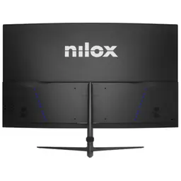 Nilox NXM24CRV01 23,8 FHD VA 165Hz FreeSync Negro - Monitor Gaming Vista de la parte trasera