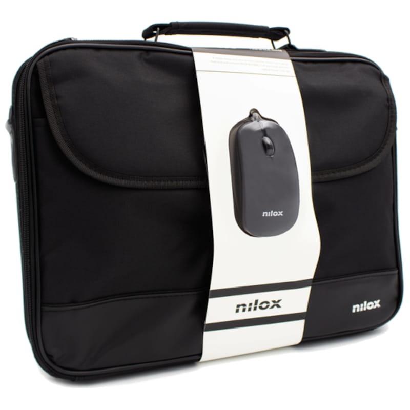 Nilox NXMOS5156BK + Ratón USB Negro - Maletín para portatil 15.6 - Ítem5