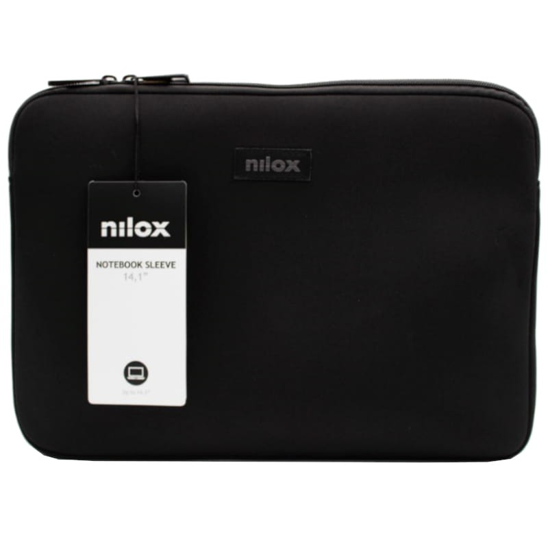 Nilox Sleeve Preta - Capa para laptop de 14,1 polegadas - Item1