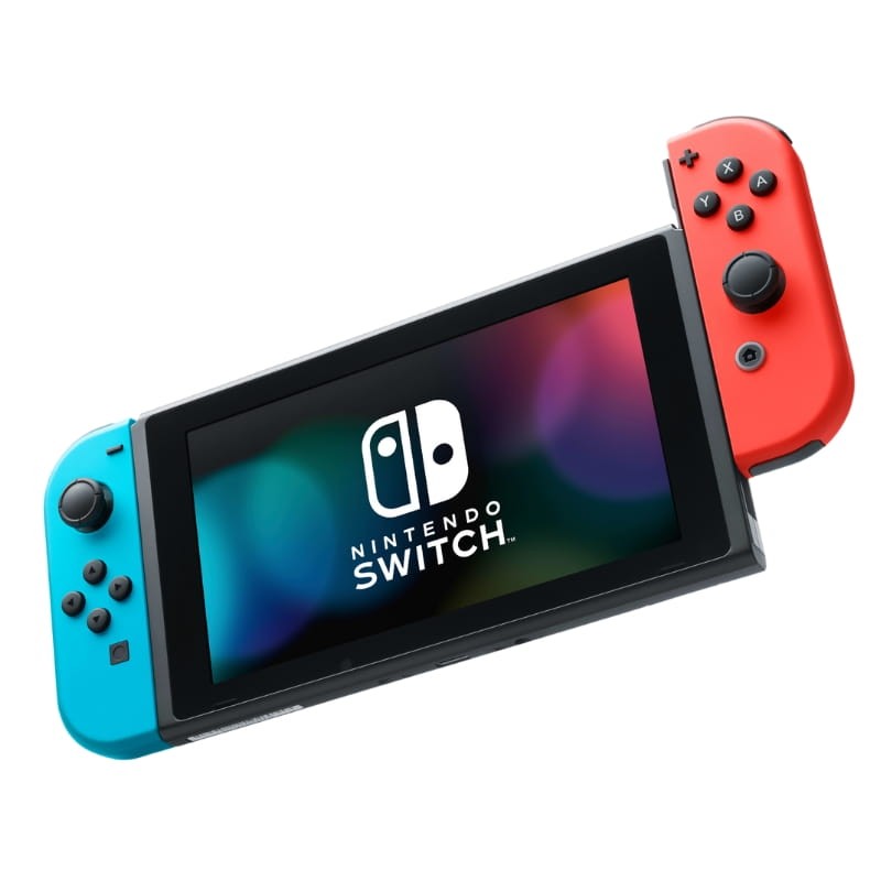 Nintendo Switch Bleu/fluo Rouge/fluo - Version 3 - Ítem3