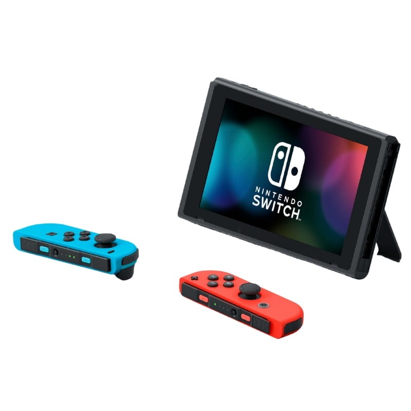 Nintendo Switch Bleu/fluo Rouge/fluo - Version 3 - Ítem5