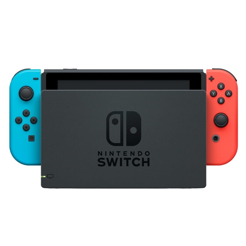 Nintendo Switch Bleu/fluo Rouge/fluo - Version 3 - Ítem6