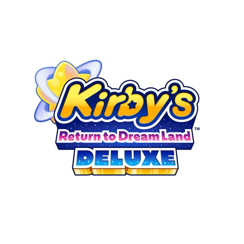 Kirby's Return to Dream Land Deluxe Logo Nintendo Switch