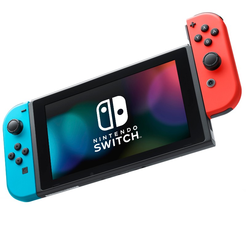 Nintendo Switch Azul Neón/Vermelho Neón - Modelo 2019 - Item1