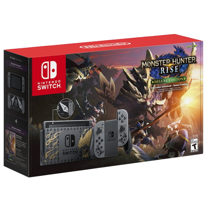 Nintendo Switch Edição Limitada Monster Hunter Rise - Item