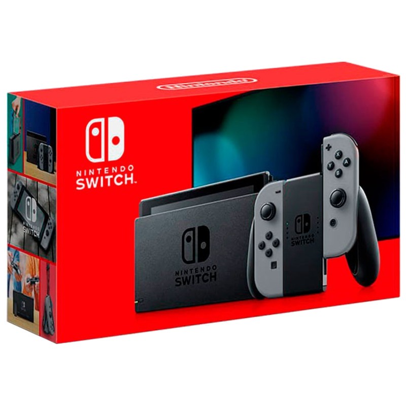 Nintendo Switch Gris - Console de jeux - Modèle 2019