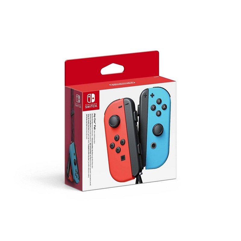 Nintendo Switch Joy-Con Set Izq/Dcha Azul/Rojo - VIbración HD - Conxión Inalámbrica - Color Azul + Rojo - Acelerómero - Giroscopio - Lectura NFC Compatible con Figuras Amiibo - Cámara Infrarroja de Movimiento - Ítem2