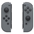 Nintendo Switch Joy-Con Set Esquerdo/Direito Cinzento - Vibração HD - Conexão Sem Fio - Cinza - Acelerómetro - Giroscópio - Leitura NFC Compatível com Amiibo - Câmara Infravermelhoss de Movimento - Item