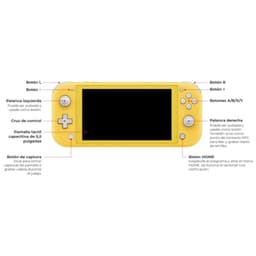 Nintendo Switch Lite Amarelo - frontal