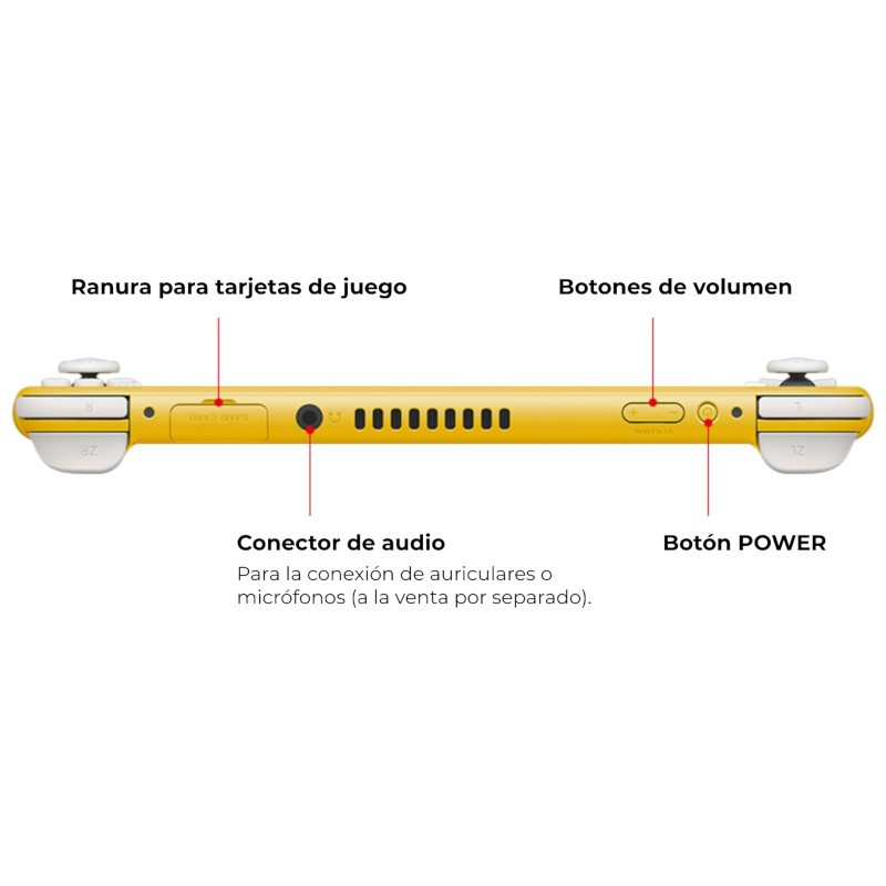 Nintendo Switch Lite Amarillo - Ítem6