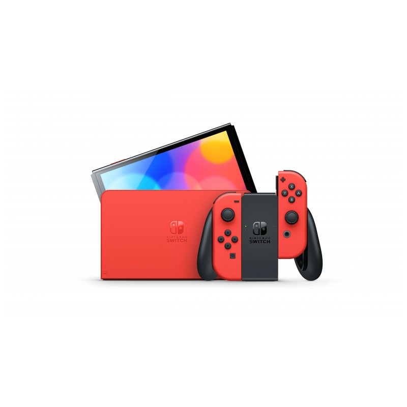 Consola OLED Nintendo Switch Edición Mario roja - Ítem3