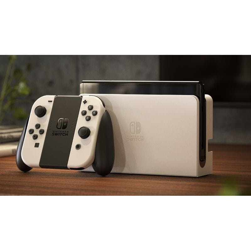 Nintendo Switch Blanco - Modelo OLED + Mario Kart 8 Deluxe + 12 Meses Online - Ítem3