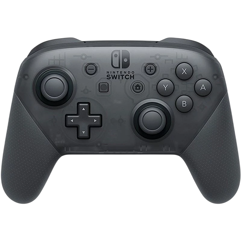 Nintendo Switch Pro Controller Negro - Color Negro -NFC - Bluetooth 3.0 - Mando Pro Nintendo Switch - Vibración HD - Giroscopio - Acelerómetro - Compatible con Figuras Amiibo - Ítem