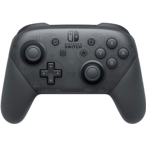 Nintendo Switch Pro Controller - Noir - NFC - Bluetooth 3.0 - Manette Nintendo Switch Pro - Vibration HD - Gyroscope - Accéléromètre - Compatible avec les figurines Amiibo