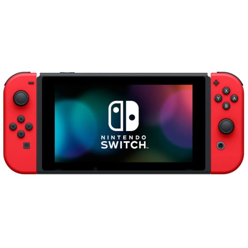 Nintendo Switch Vermelho - Com jogo Super Mario Odyssey