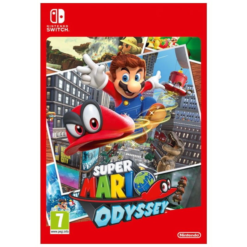 Jogo Super Mario Odyssey - Nintendo Switch