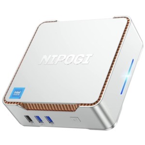 NiPoGi GK3 Pro Intel N5105/16GB/512GB Prata - Mini PC