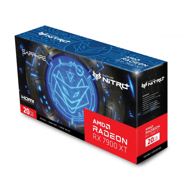 Sapphire NITRO+ Radeon RX 7900 XT Vapor-X AMD 20 GB GDDR6 Plata – Tarjeta Gráfica - Ítem6