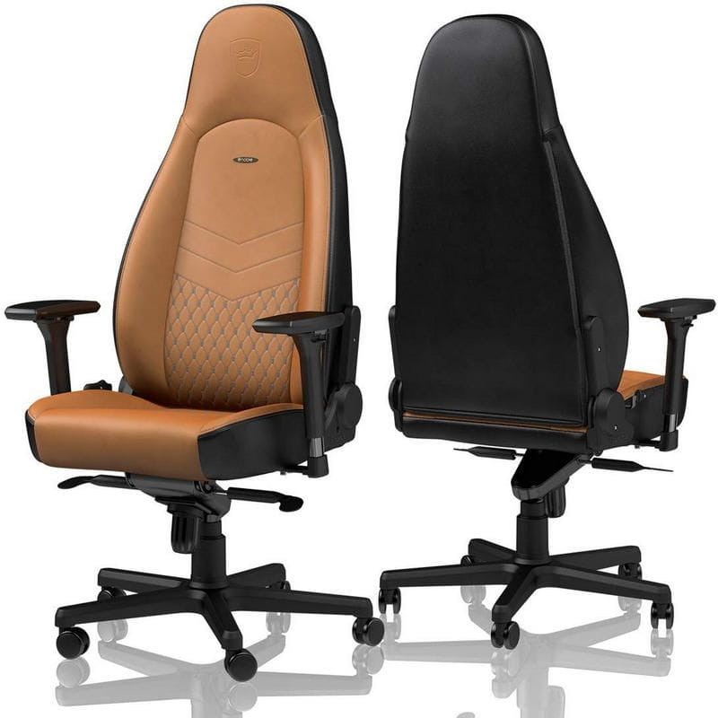 noblechairs ICON Cognac en cuir véritable - Chaise Gaming - Ítem3