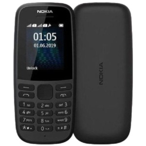 Nokia 105 4e Édition 4Mo Noir - Téléphone