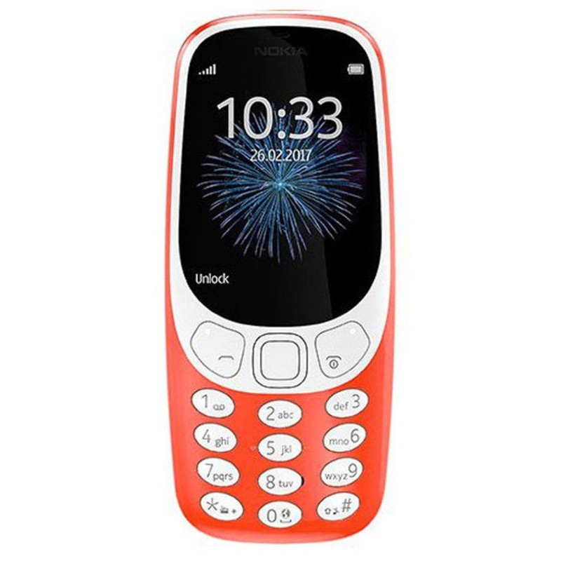 Nokia 3310 3G Dual Sim Rojo