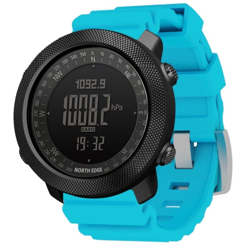 North Edge Apache con Correa de Silicona Azul - Reloj Digital - Ítem