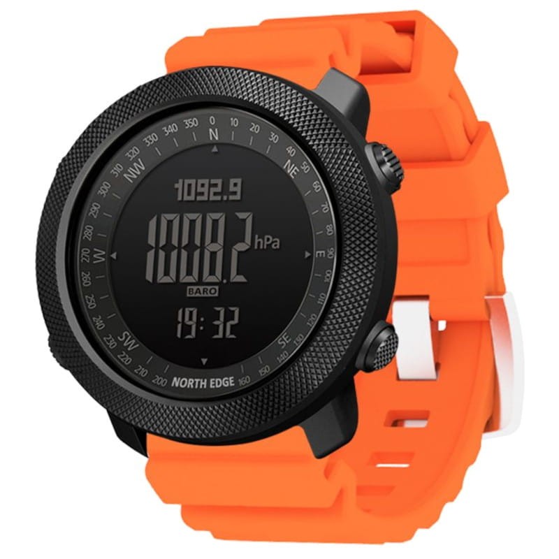North Edge Apache con Correa de Silicona Naranja - Reloj Digital - Ítem