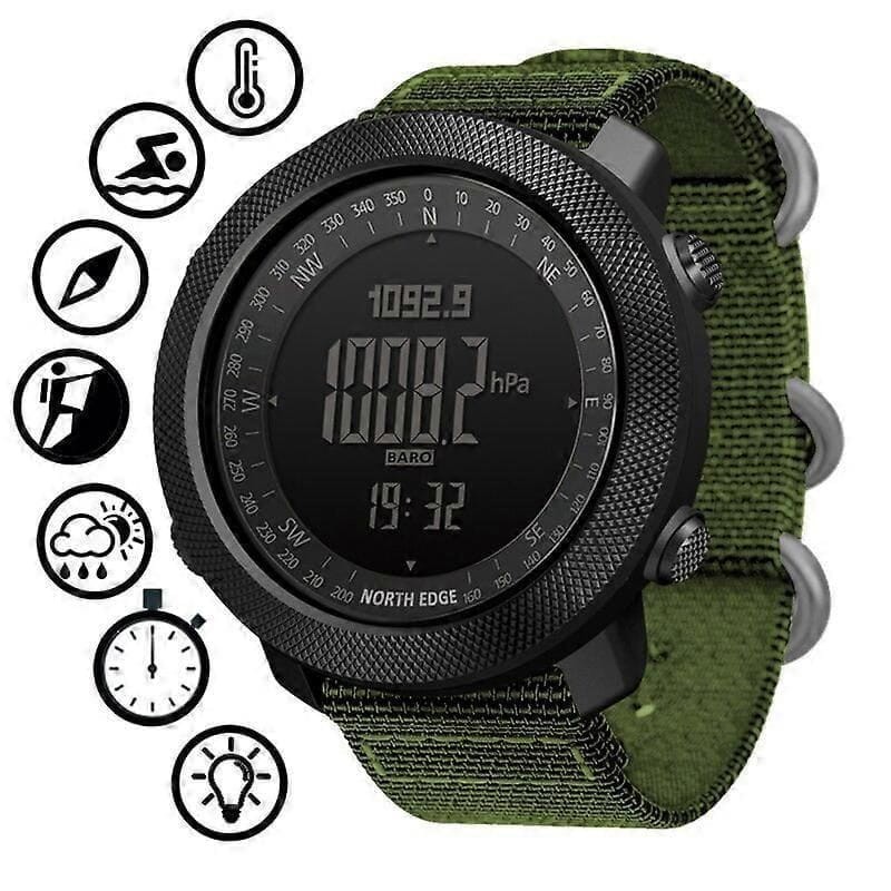 North Edge Apache con Correa de Silicona Naranja - Reloj Digital - Ítem1
