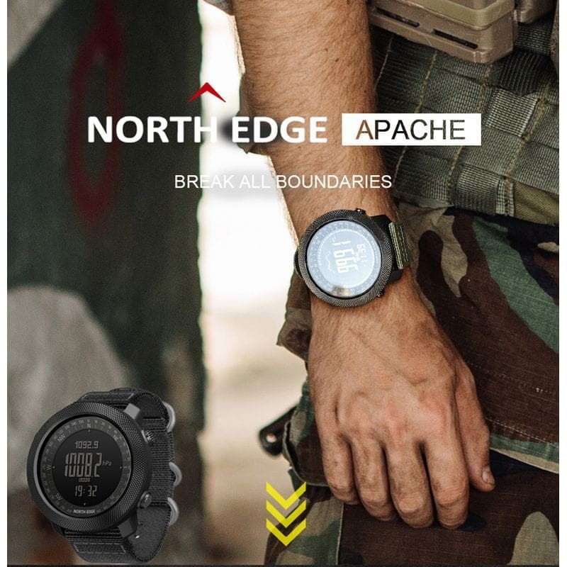 North Edge Apache con Correa de Silicona Naranja - Reloj Digital - Ítem2