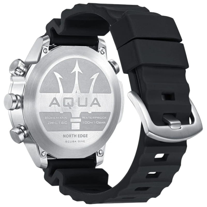 Reloj de buceo North Edge Aqua Negro - Ítem3