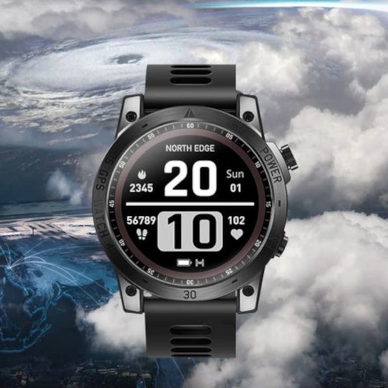 Acheter NORTH EDGE GPS montres hommes Sport montre intelligente HD