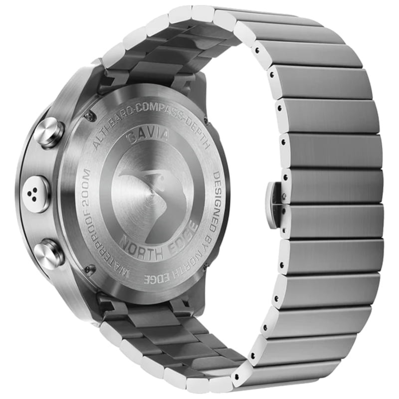 North Edge Gavia con Correa de Metal Plata - Reloj de Buceo - Ítem3