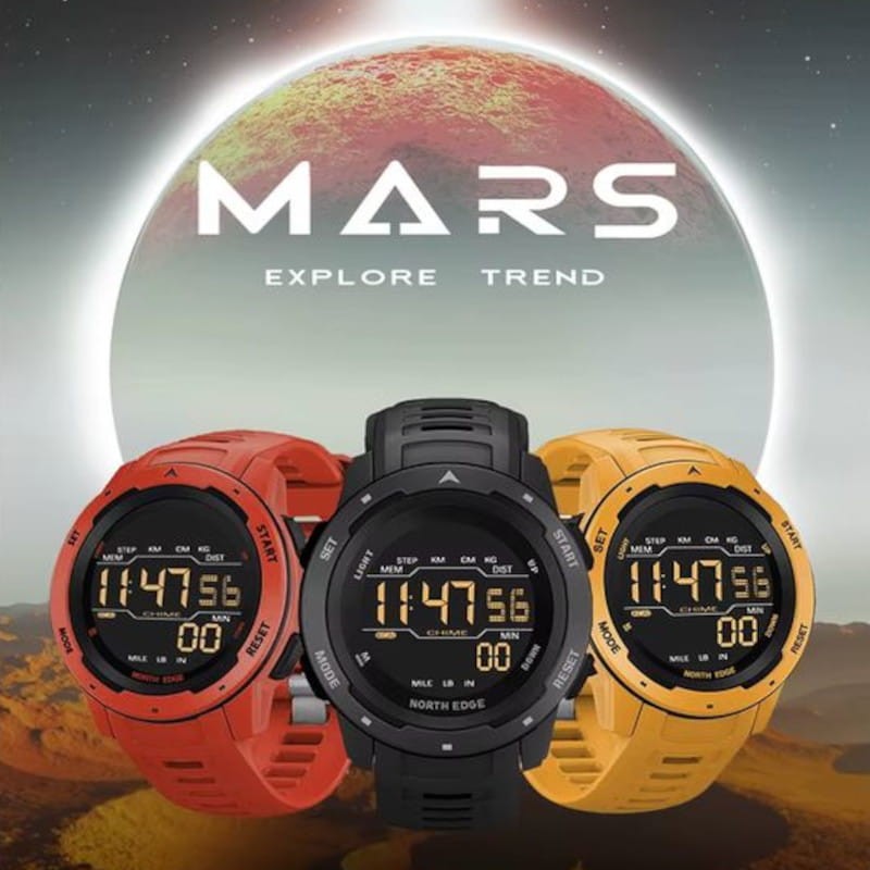 North Edge Mars Naranja - Reloj Inteligente - Ítem1