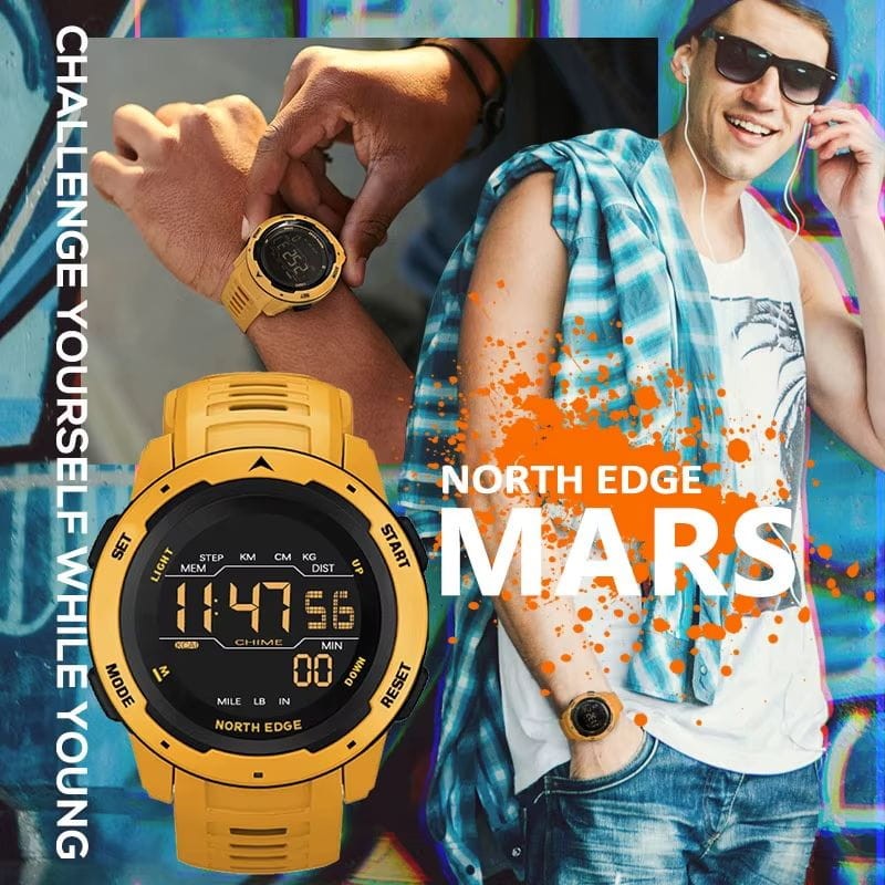 North Edge Mars Naranja - Reloj Inteligente - Ítem3