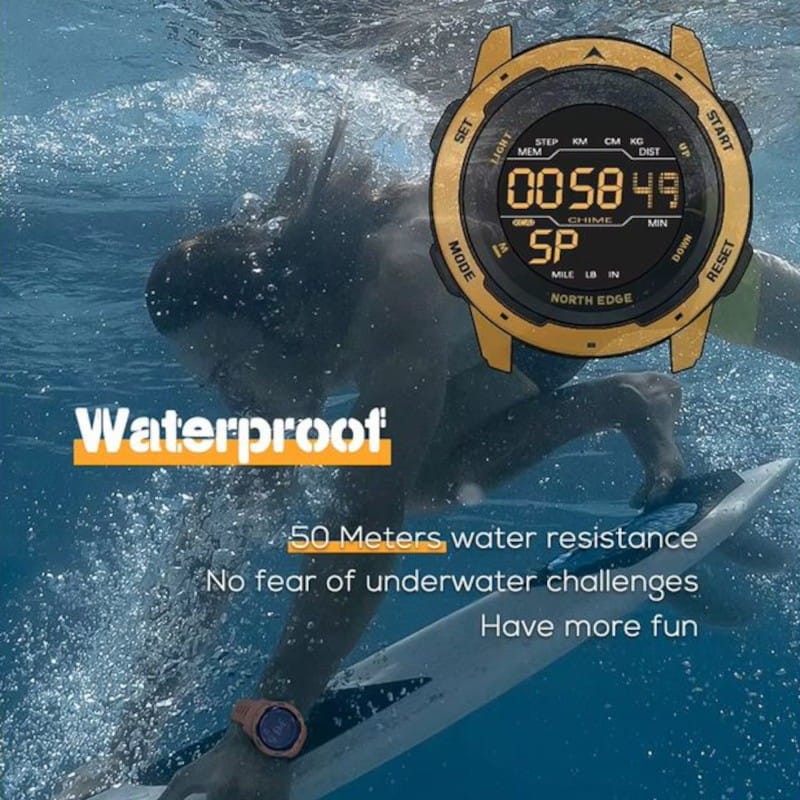 North Edge Mars Naranja - Reloj Inteligente - Ítem5