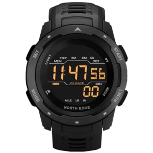 Reloj digital North Edge Mars Negro