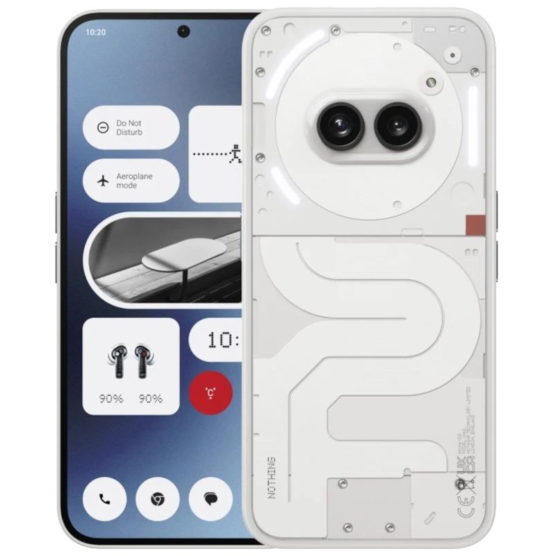 Nothing Phone 2a 12GB/256GB Branco - Telemóvel - Item
