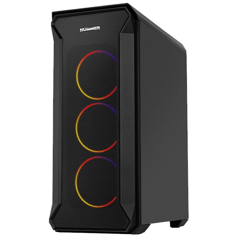 Nox Hummer Quantum Cristal Templado USB 3.0 ARGB - Ítem3