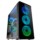 Nox Hummer TGX Rainbow RGB 3.0 USB Verre Trempé LED Noir - Ítem1